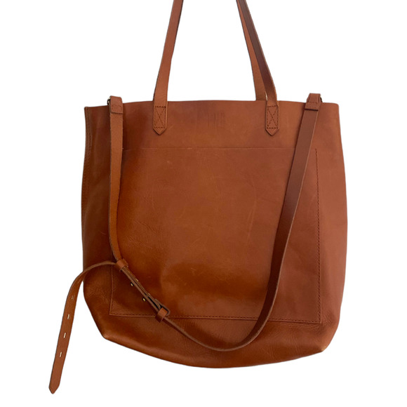 Madewell Handbags - MADEWELL ZIP-TOP TRANSPORT CROSSBODY BAG as is